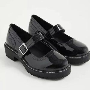 New Torrid Lug Mary Jane Oxford Shoes 9.5WW